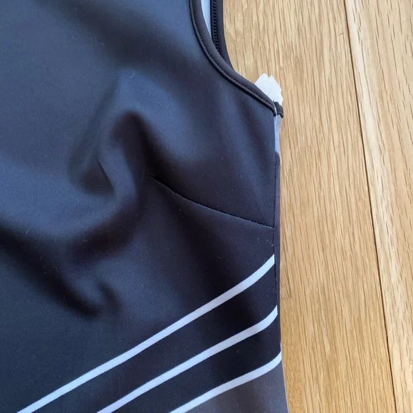 New Apt 9 Womens Sleeveless Black White Photograph Print Dress / Size 4 / NWT - Picture 3 of 7